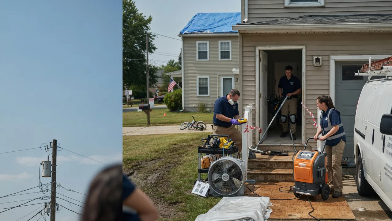 Water Damage Repair in Bellbrook, OH near me